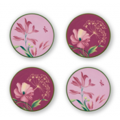 Ginori Florenza Malva Coasters - Set 4